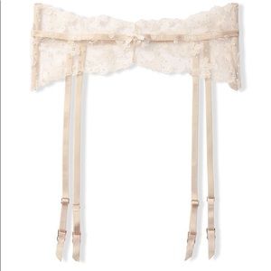 XS/SMAL Victoria’s Secret floral garter belt